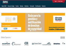 Tablet Screenshot of ismsforum.es